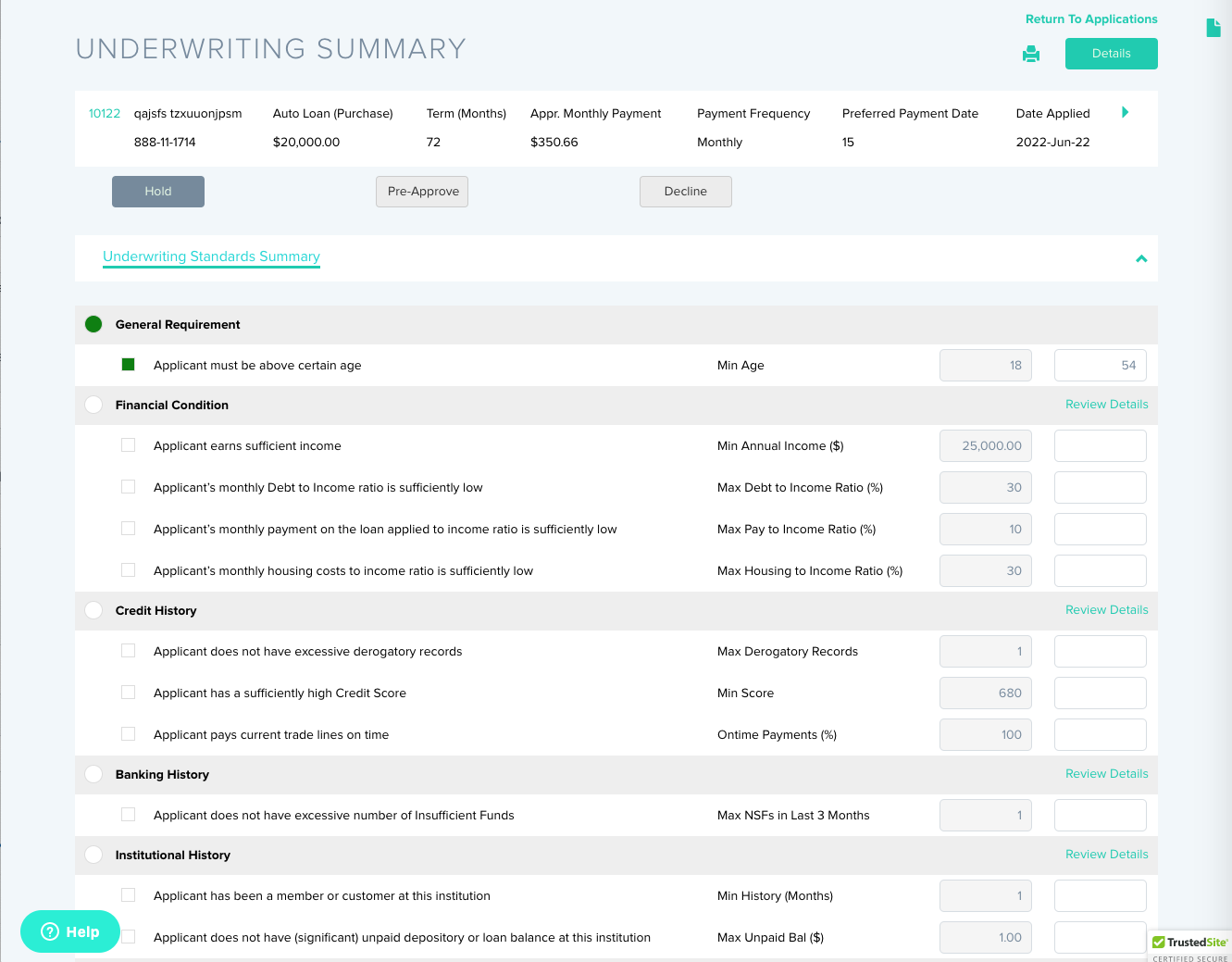 How do I customize the underwriting for each product? – Happy Mango ...